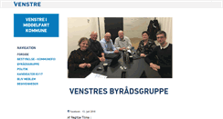 Desktop Screenshot of middelfart.venstre.dk