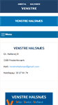 Mobile Screenshot of halsnaes.venstre.dk