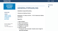 Desktop Screenshot of hammerumgjellerup.venstre.dk