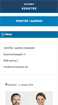 Mobile Screenshot of aarhus.venstre.dk