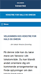 Mobile Screenshot of hals.venstre.dk