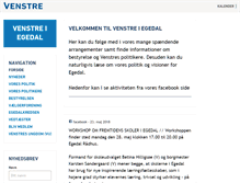 Tablet Screenshot of egedal.venstre.dk